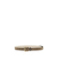 Brown Suede Leather Belt