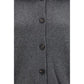 Gray Cashmere Cardigan