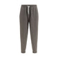 Bicolor Cashmere Athletic Pants