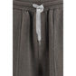 Bicolor Cashmere Athletic Pants