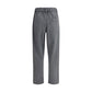Gray Wool Casual Pants