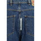 Blue Cotton Jeans Denim