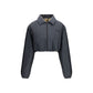 Gray Recycled Polyamide Shell Jacket