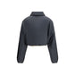 Gray Recycled Polyamide Shell Jacket