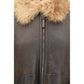 Brown Lambskin Bomber