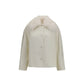 White Wool Oves Aries Full-Length Jacket
