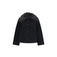 Black Wool Oves Aries Full-Length Jacket