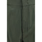 Bicolor Silk Casual Pants