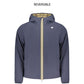 Blue Nylon Men's Jacket