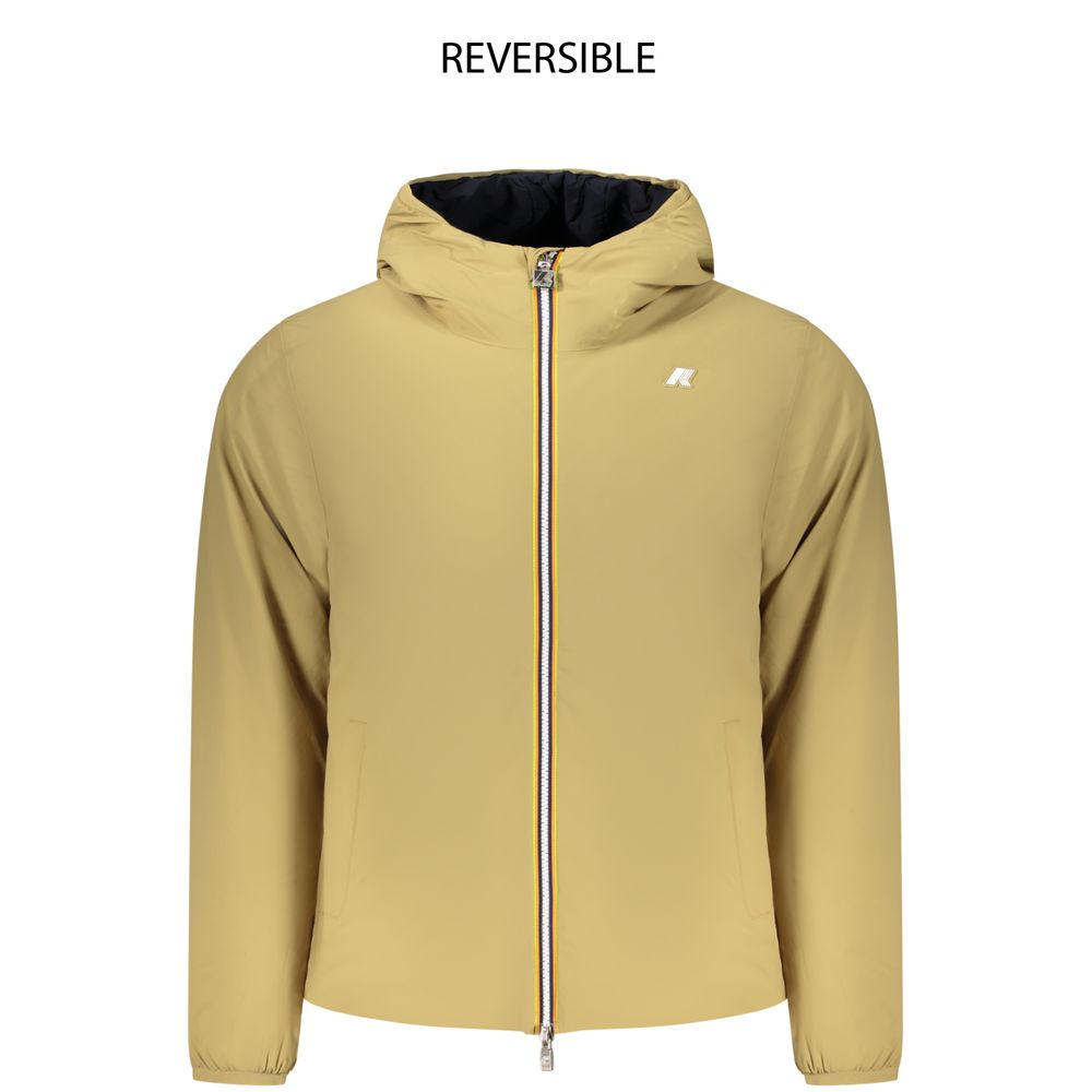 Beige Nylon Men's Jacket