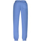 Blue Cotton Men's Trousers