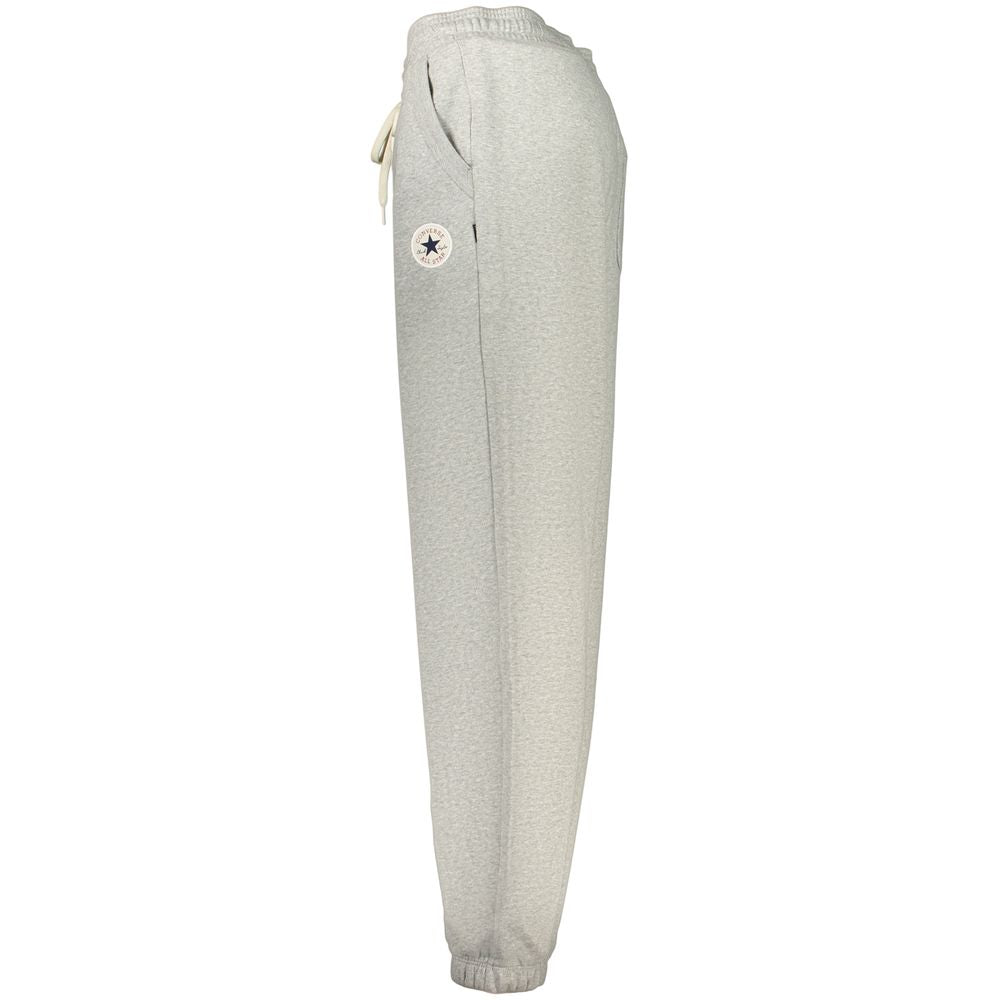 Gray Cotton Womens Trouser