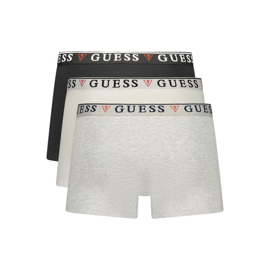Grey Cotton Men's Boxer