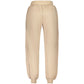 Beige Lyocell Womens Trousers