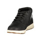 Black Polyurethane Men's Sneaker