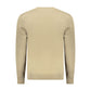 Green Cotton Men's Sweater
