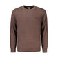 Brown Cotton Men's Sweater