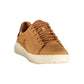 Brown Polyurethane Men's Sneaker