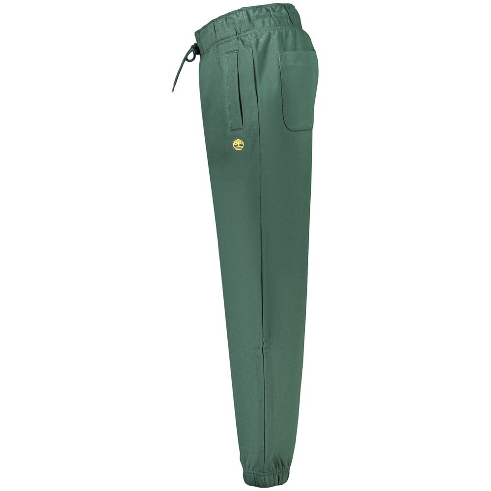 Green Cotton Men's Trousers