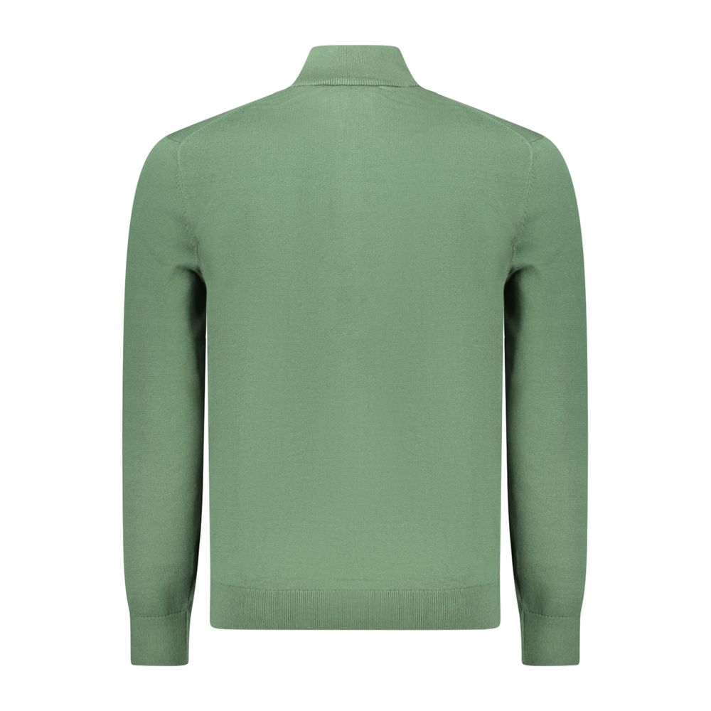 Green Cotton Men's Pullover