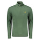 Green Cotton Men's Sweater