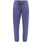 Blue Cotton Men's Trouser