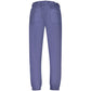 Blue Cotton Men's Trouser