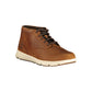 Brown Polyurethane Men's Sneaker