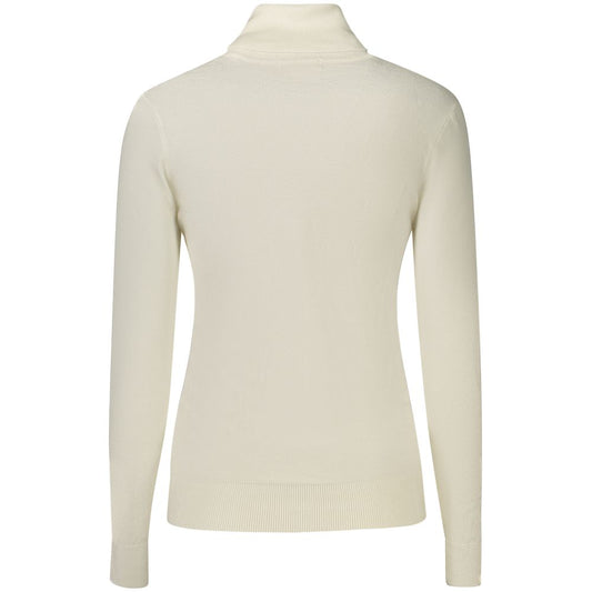 White Viscose Women's Sweater
