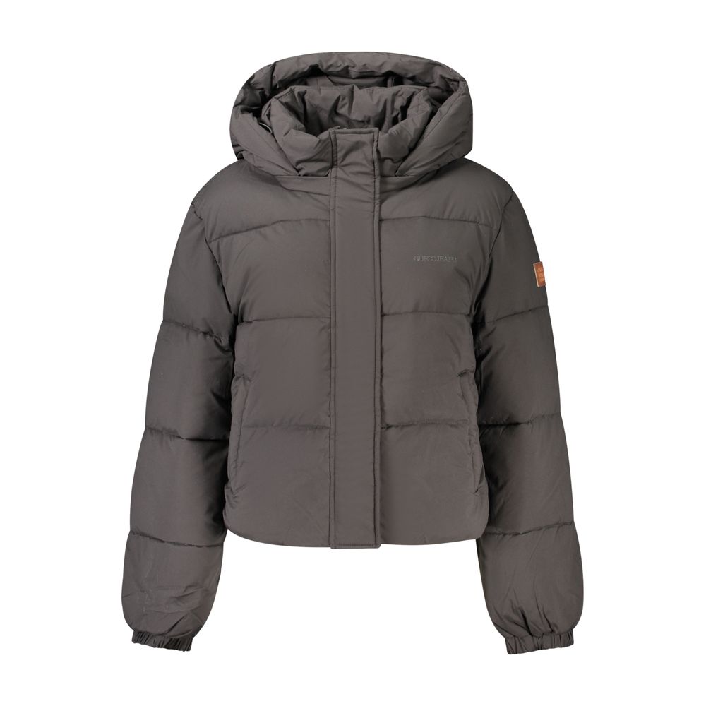 Black Polyester Women's Jacket