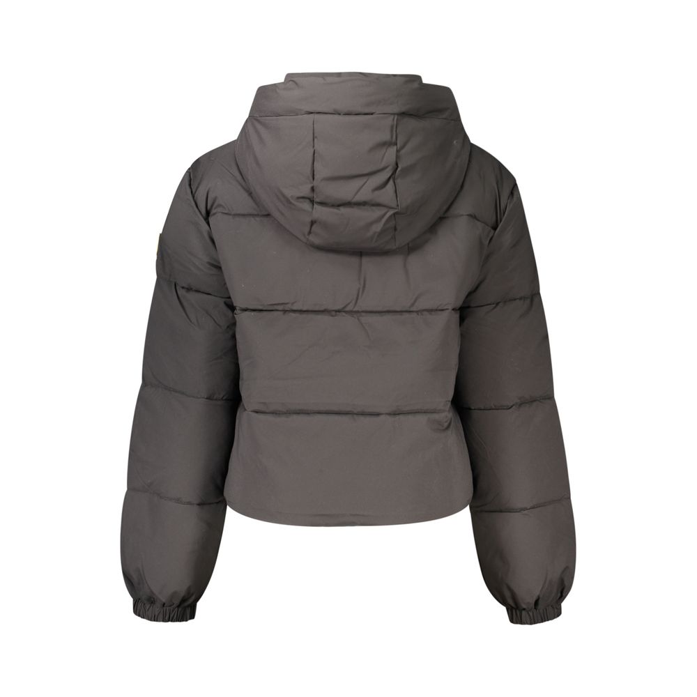 Black Polyester Women's Jacket