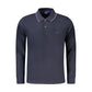 Blue Cotton Men's Polo