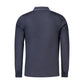 Blue Cotton Men's Polo