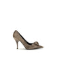 Brown Calf Leather Bos Taurus High Heel Pumps