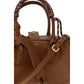Brown Calf Leather Bos Taurus Handbag