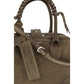 Army Calf Leather Bos Taurus Handbag