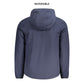 Blue Nylon Men's Jacket