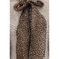 Brown Silk Pattern Shirt