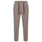 Brown Cotton Men Pant