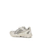 Beige Fabric Athletic Sneakers