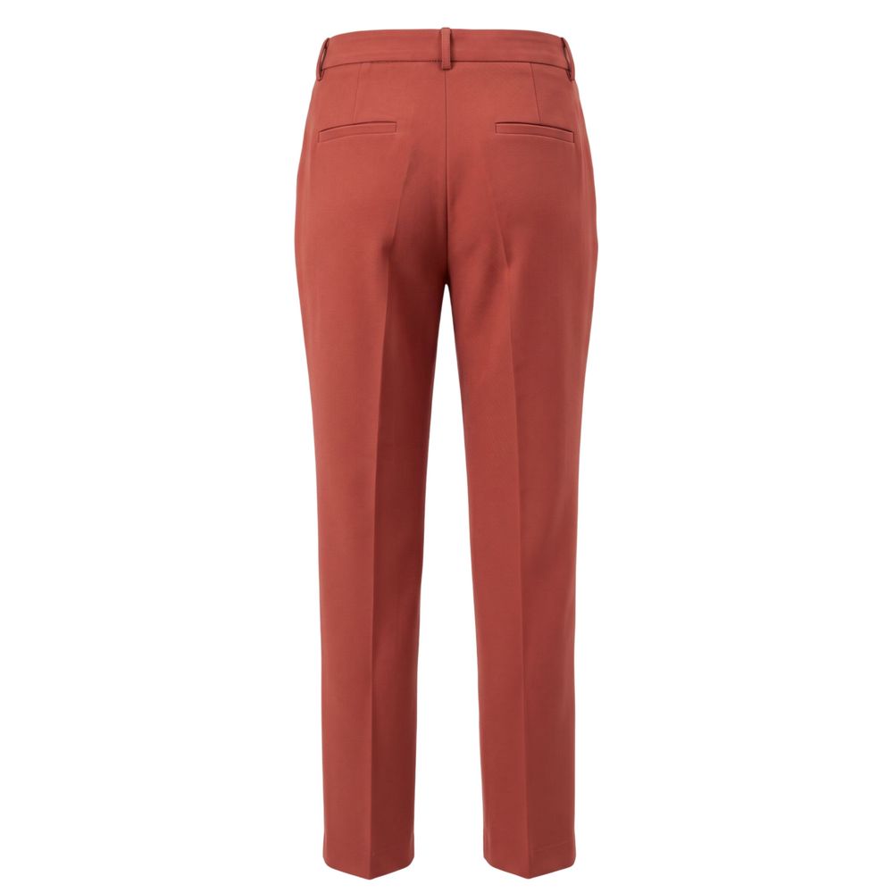 Brown Viscose Women Pant