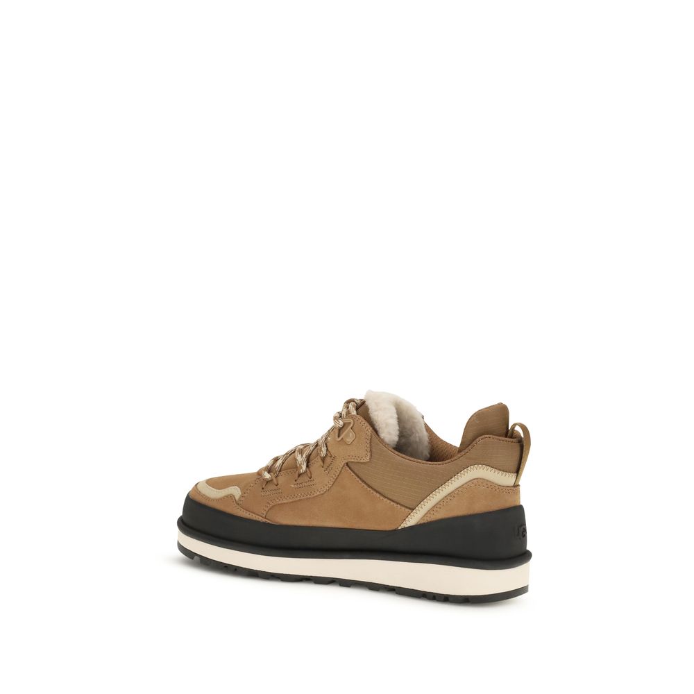 Brown Calf Leather Bos Taurus Athletic Sneakers