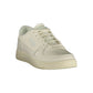 White Polyurethane Women's Sneaker