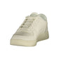 White Polyurethane Women's Sneaker