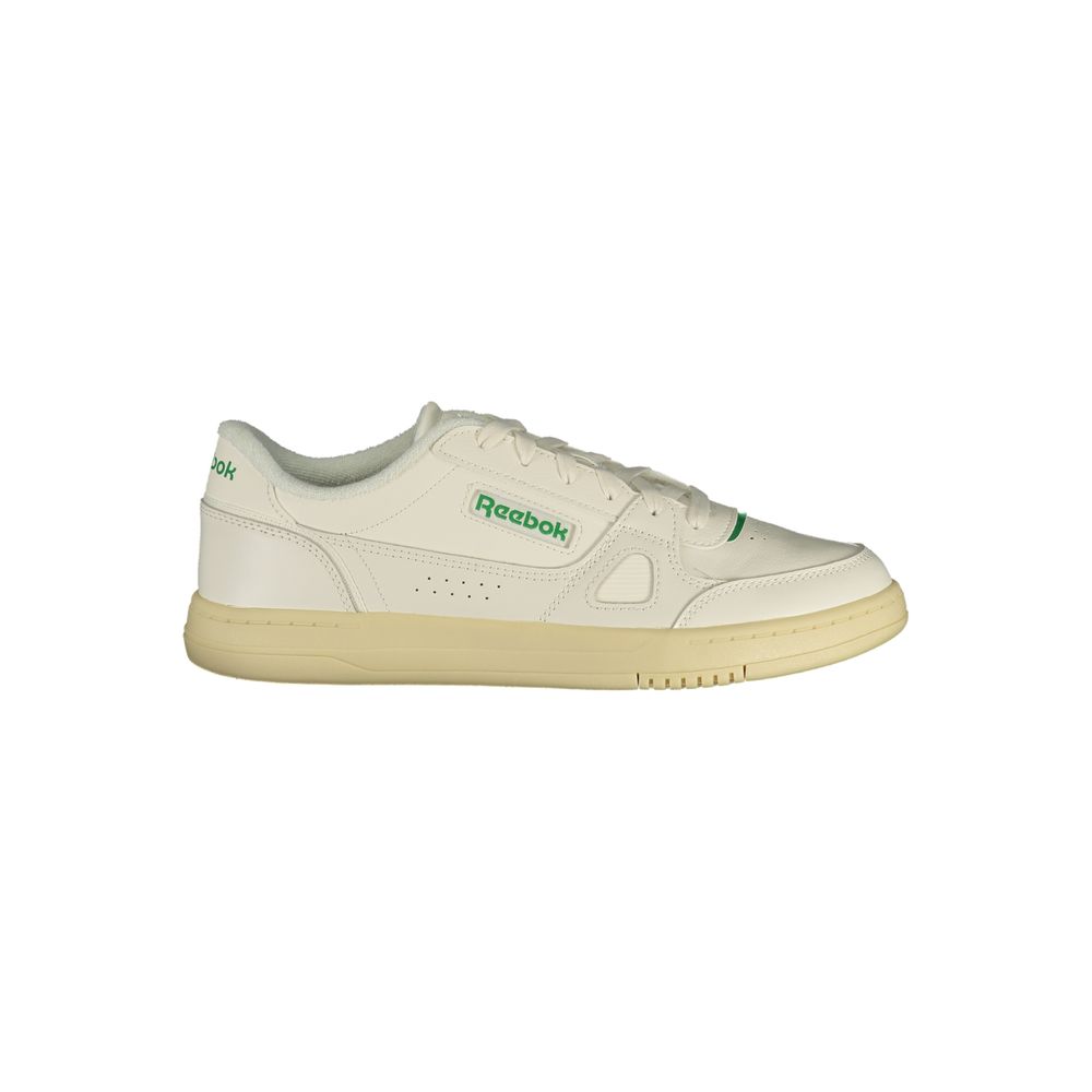 White Polyurethane Men's Sneaker