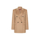 Brown Virgin Wool Blazer