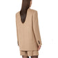 Brown Virgin Wool Blazer