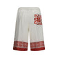 Multicolor Silk Bermuda Shorts