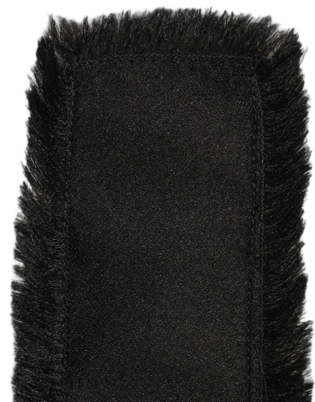 Black Velvet Wrap Around Tie Cintura Belt