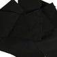 Black Cotton Wrap Around Tie Cintura Belt